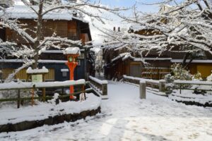 祇園白川　冬