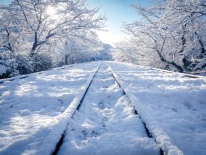 蹴上インクライン　冬