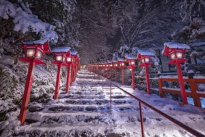 貴船神社　冬