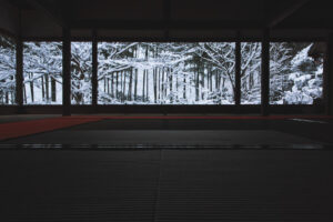 宝泉院　盤桓園　冬
