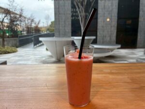 いちごの甘酒スムージー