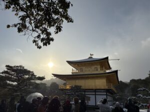 金閣寺　冬